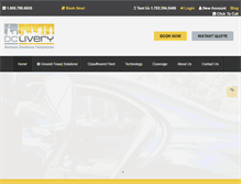 Tablet Screenshot of dclivery.com